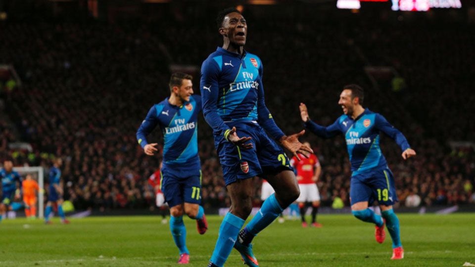 Danny Welbeck dan Henrikh Mkhitaryan Copyright: Â© Indosport.com